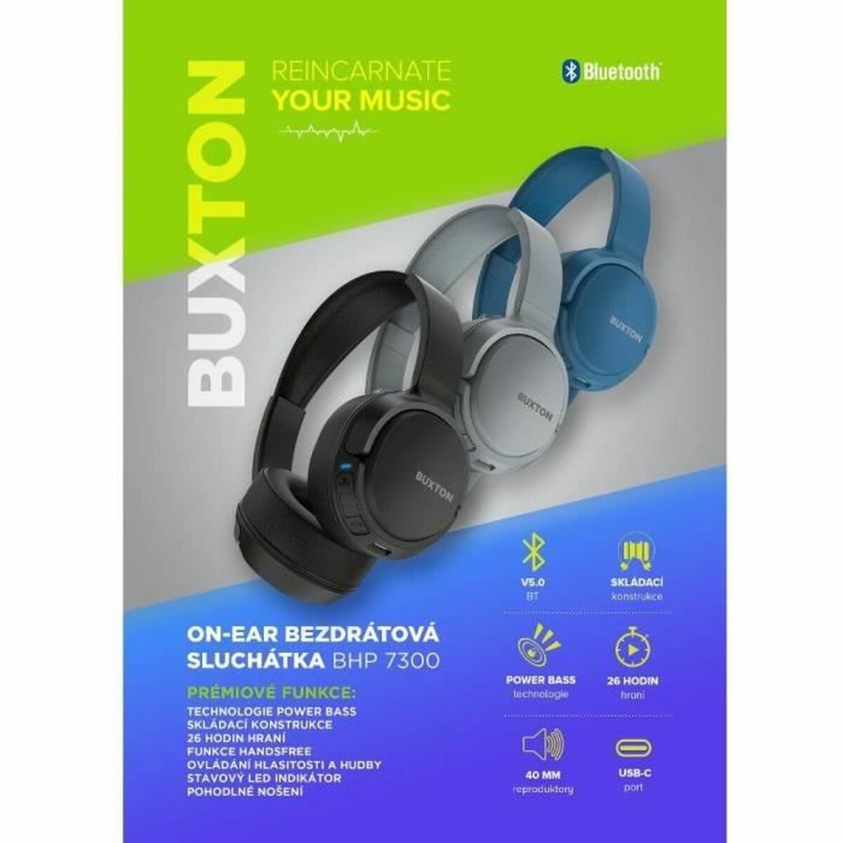 Headphones BUSHNELL Black-3