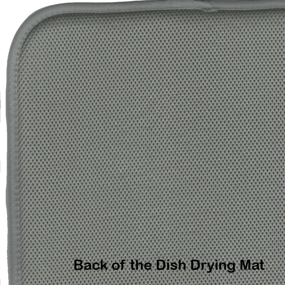 Finnish Spitz Cozy Christmas Dish Drying Mat-4