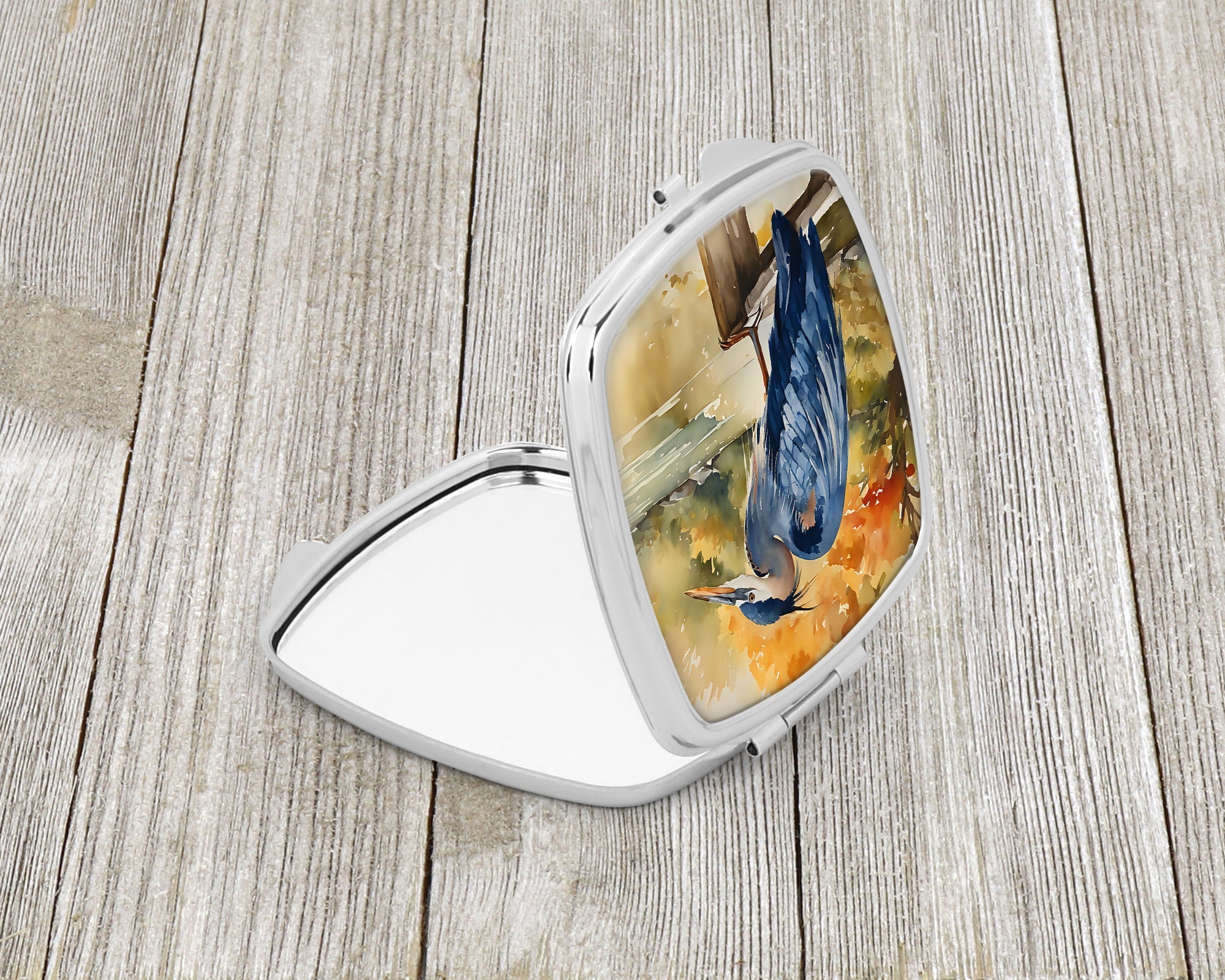 Blue Heron Compact Mirror-1