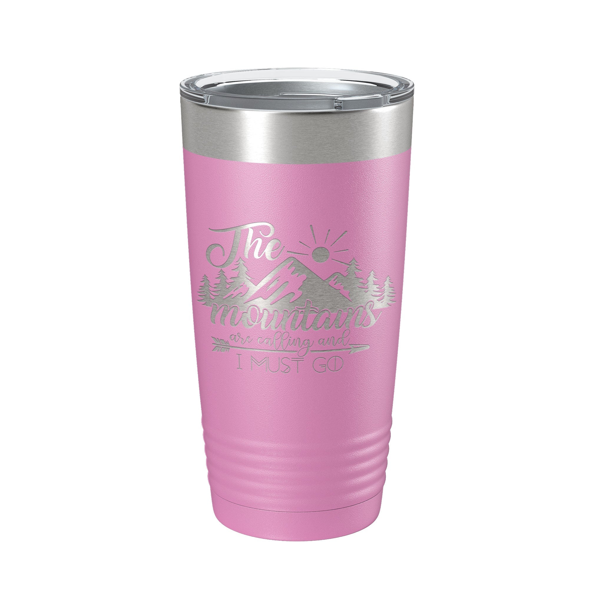 Mountains Are Calling And I Must Go Tumbler Outdoors Travel Mug Insulated Laser Engraved Coffee Cup Camping Hiking Gift 20 oz-14